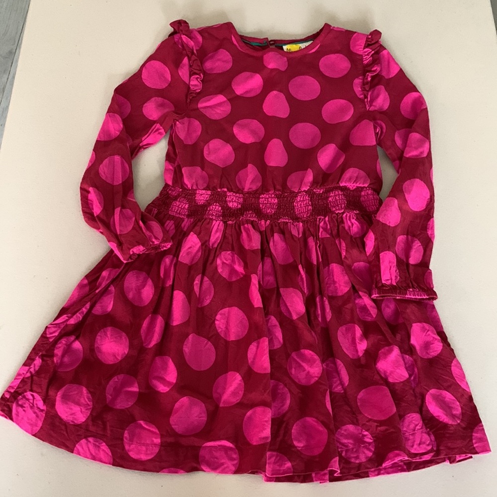 Girls Boden Long Sleeve Dress